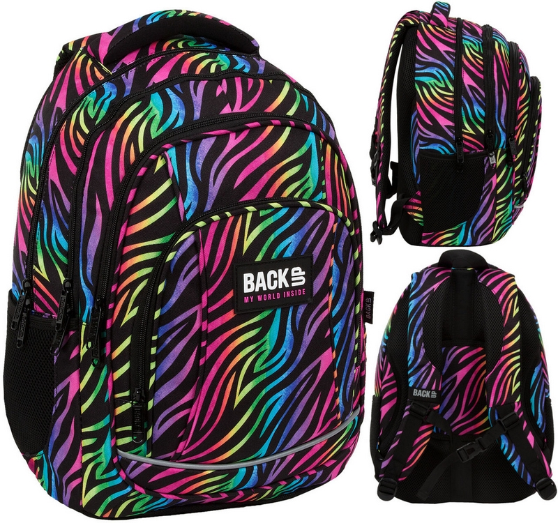 Školský batoh BACKUP 26L s viacerými komorami a puzdrom na notebook