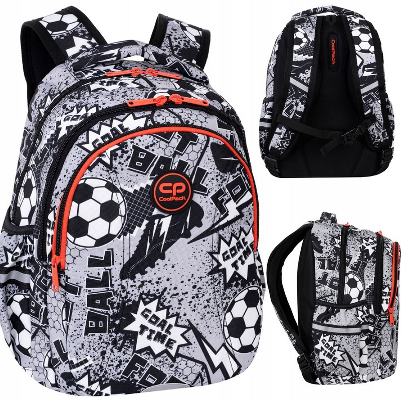 Školský Batoh JOY S GREY BALL pre 1.-3. Ročník - Coolpack