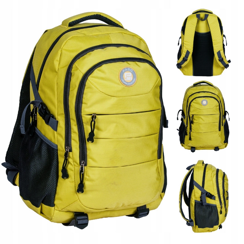 Školský batoh PASO ACTIVE 35 L - veľký, športový, žltý, turistický
