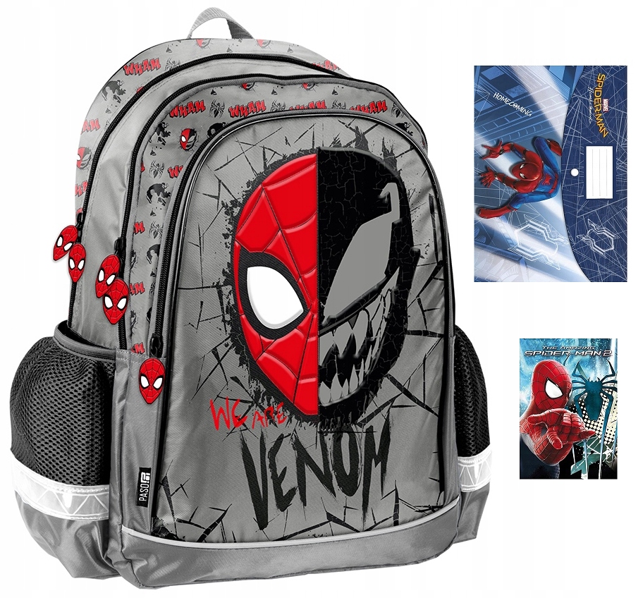 Školský batoh SPIDERMAN pre chlapca s aktovkou a zošitom