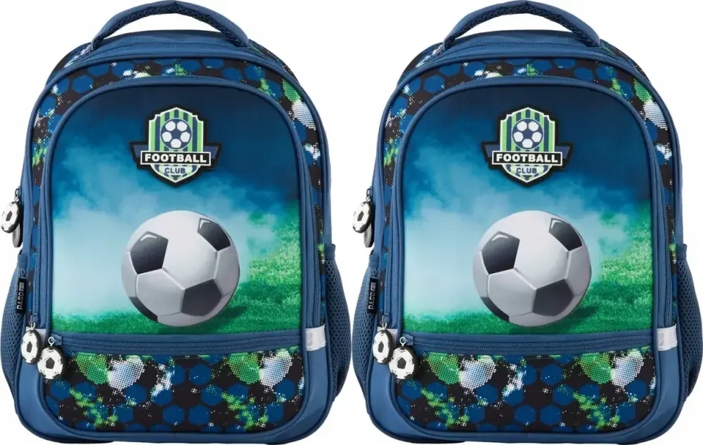 Školský batoh PASO FOOTBALL pre 1.-3. triedu s dvoma komorami