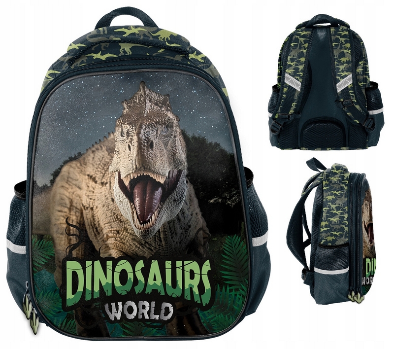 Školský batoh dinosaurus pre chlapca 1.-3. trieda, PREMIUM kvalita