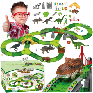 Dinosaur turf stavebné bloky 270el.